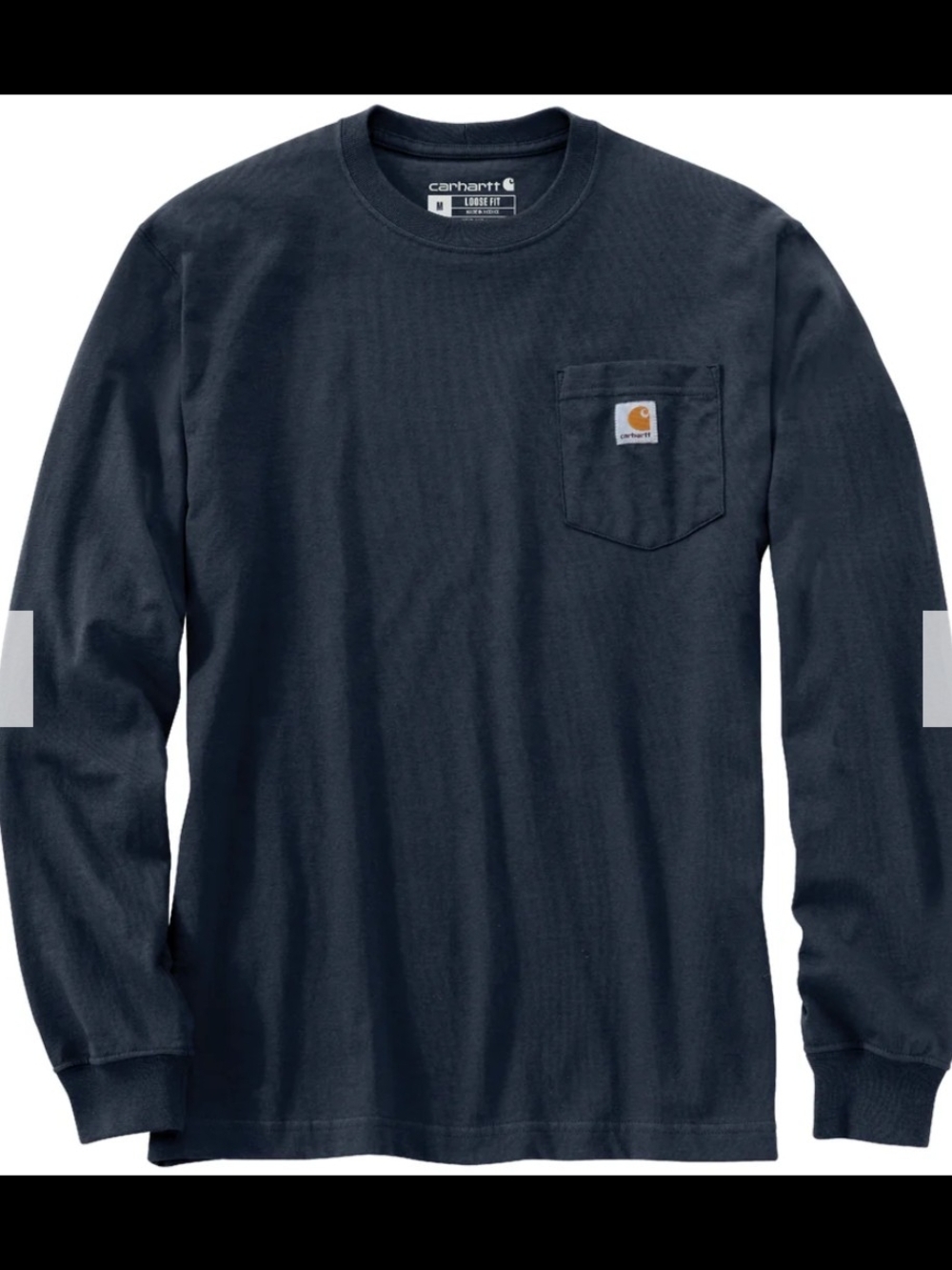 Carhartt Loose Fit Pocket C Graphic Long-Sleeve Shirt Size XL New MSRP $29.99